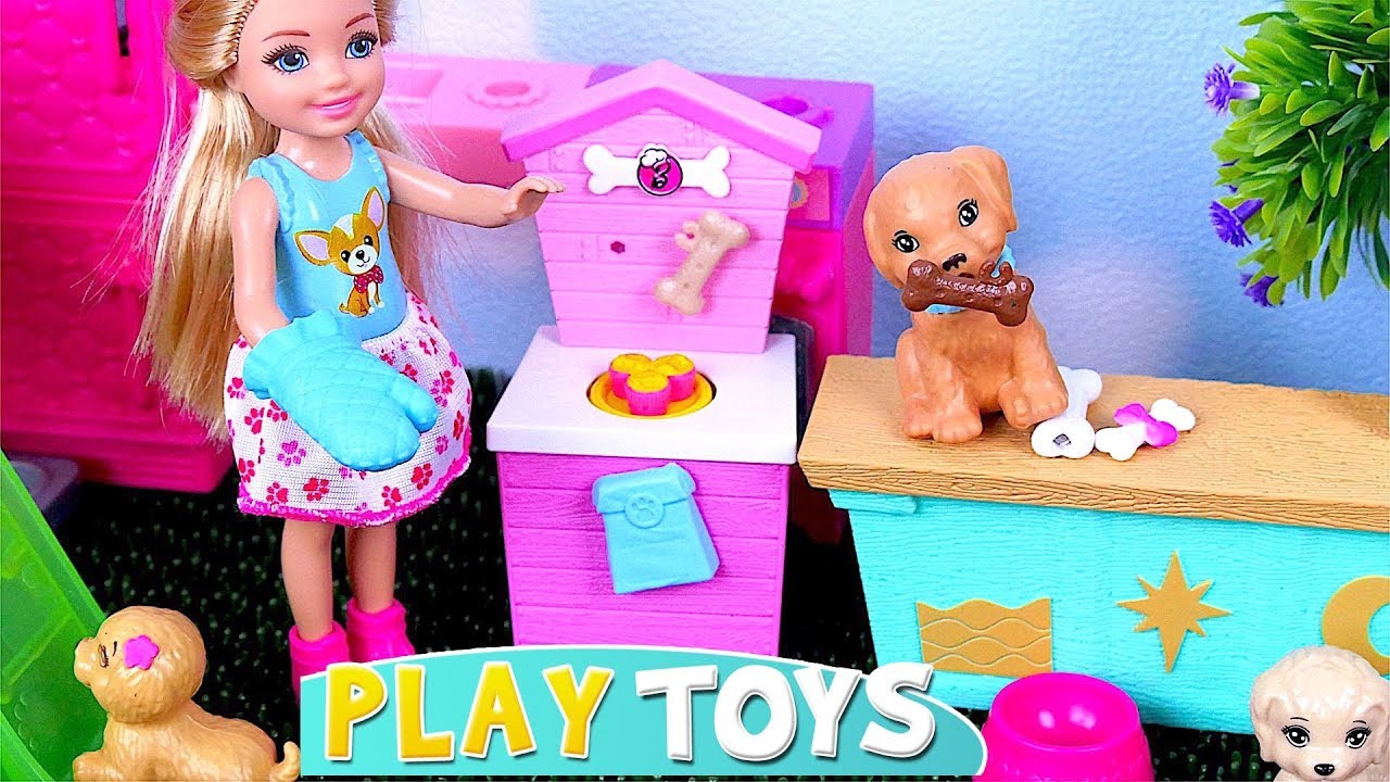 barbie dreamhouse puppies